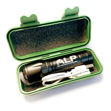 Load image into Gallery viewer, ALP Zoom USB Rechargeable Flashlight